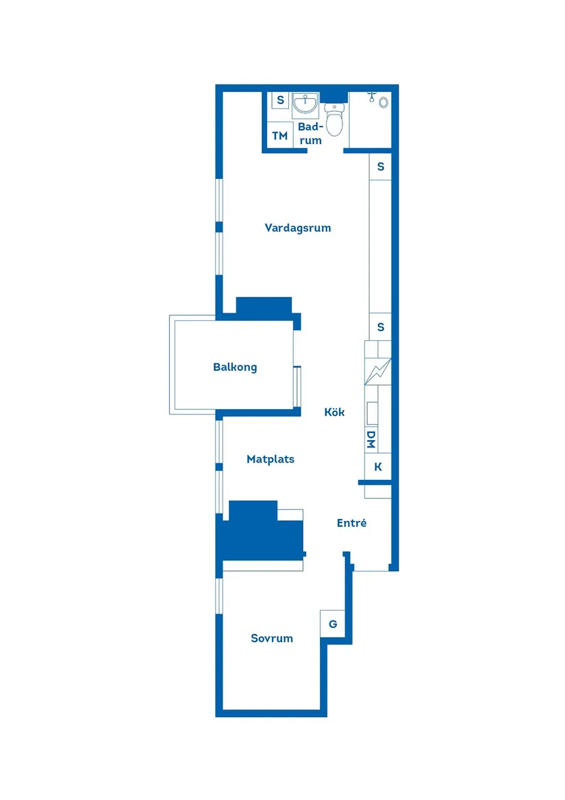 Bostadsrätt, Brändströmsgatan 9A, Väster, Gävle