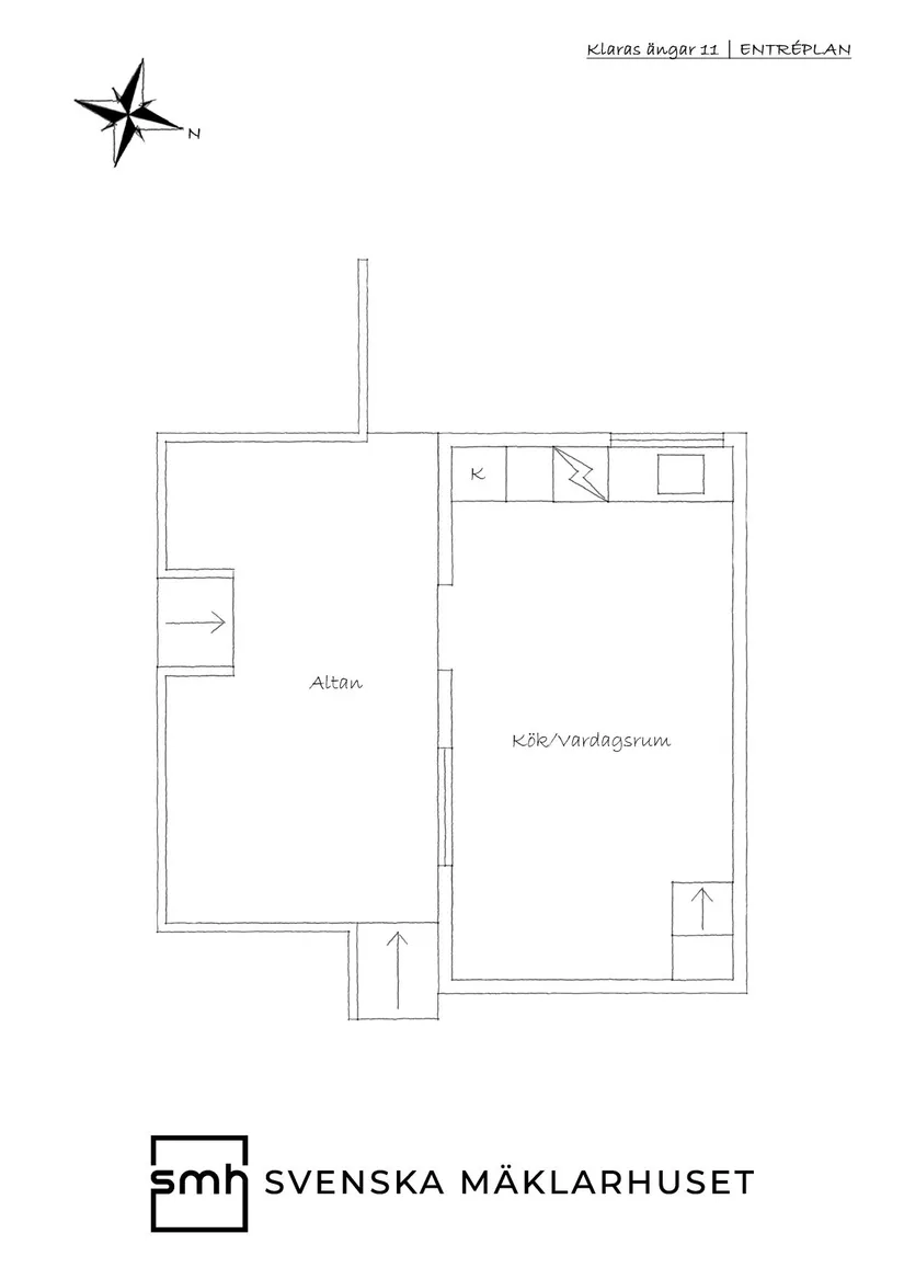 Fritidshus, Klaras ängar 11, Göteborg