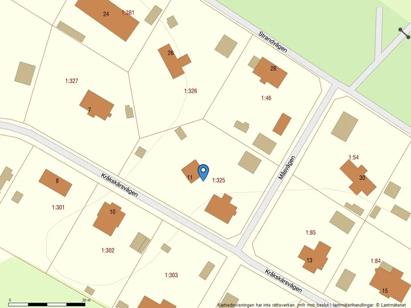 Villa, Kråkskärsvägen 11, Tidö-Lindö, Västerås