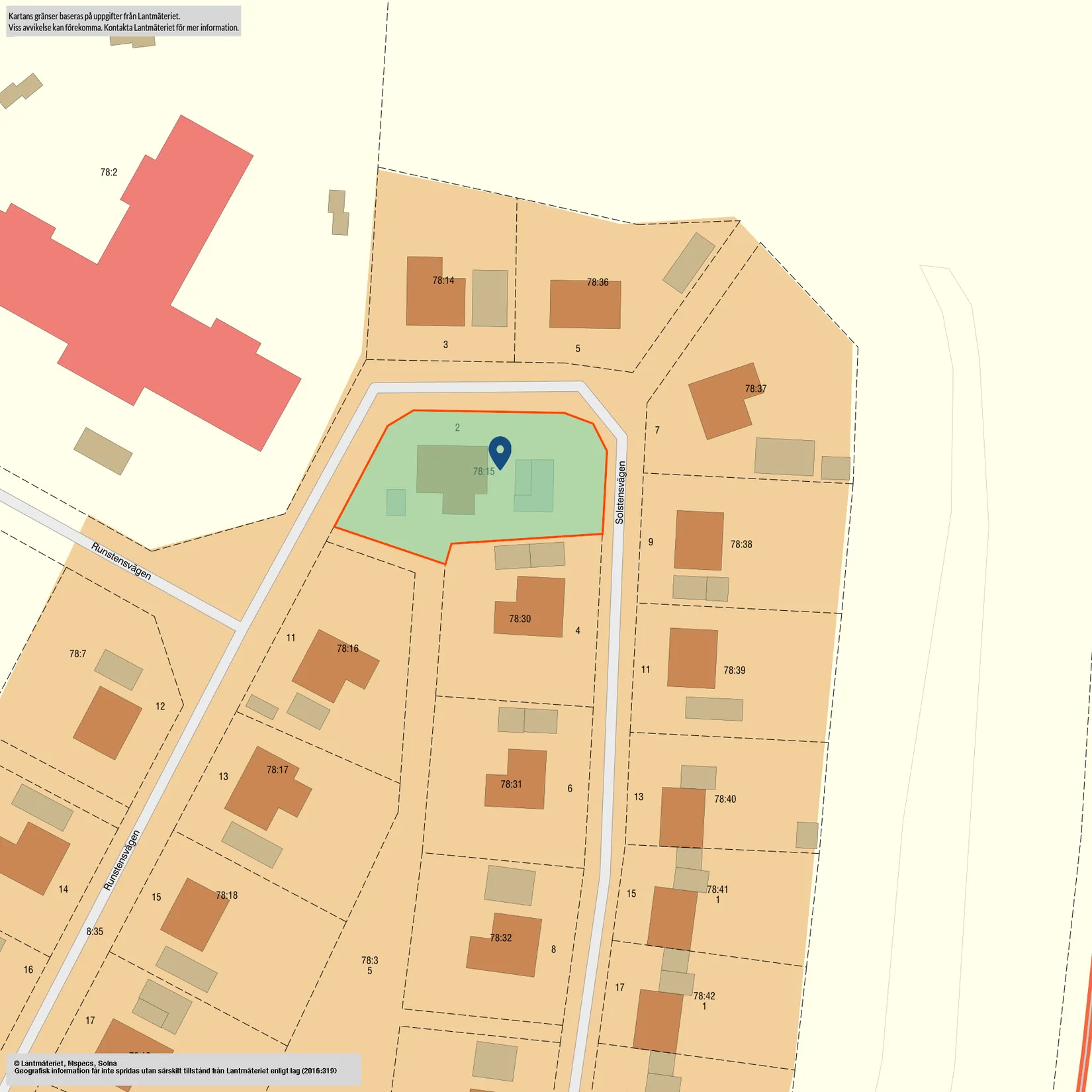 Villa, Solstensvägen 2, Kimstad Kyrkby, Norrköping
