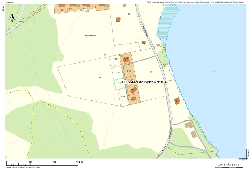 Tomt,  Sportbyn 22, Kalhyttan, Filipstad
