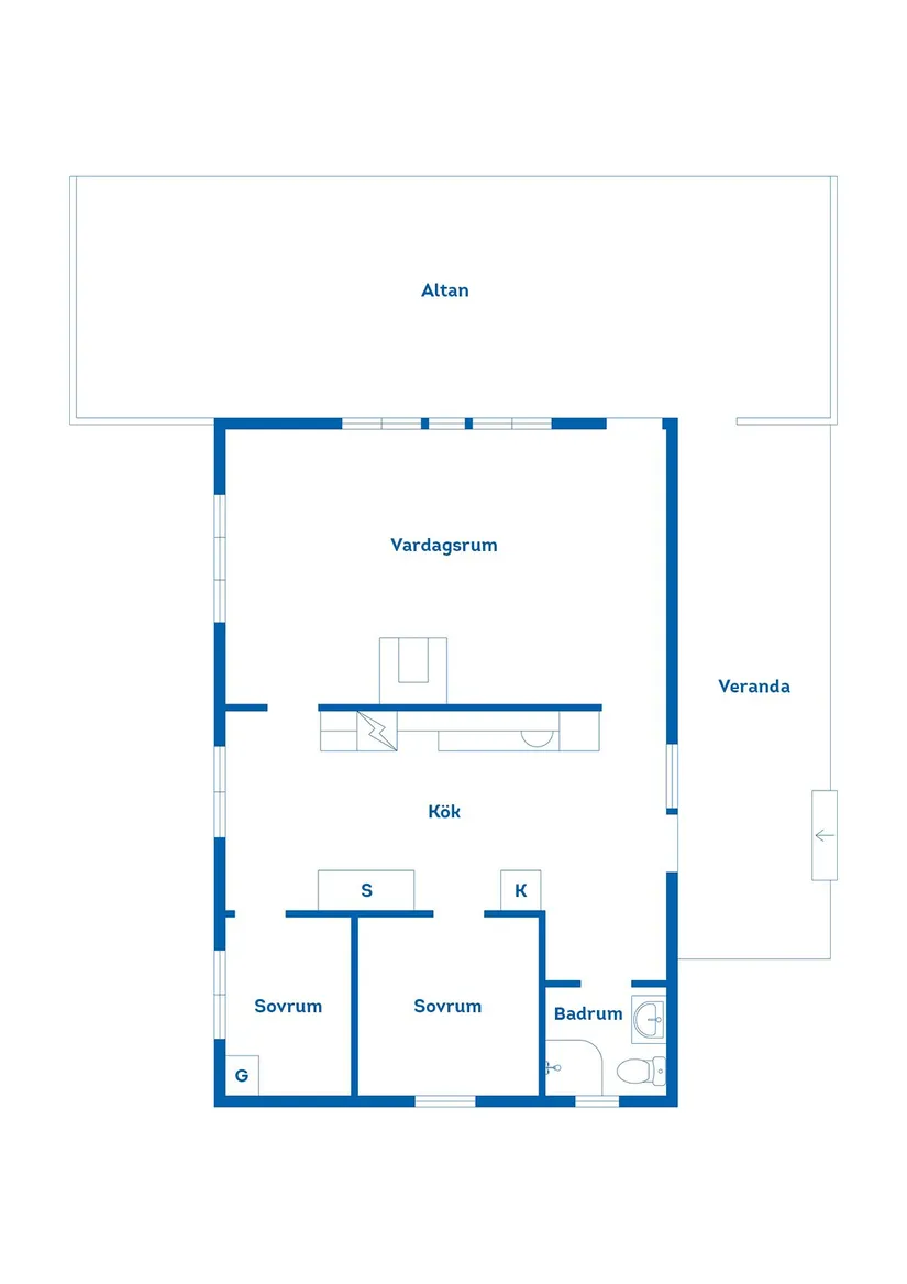Fritidshus, Kingshus 1, Selaön, Strängnäs