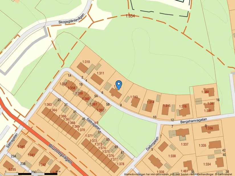 Villa, Bergshamragatan 6, Alsike, Knivsta