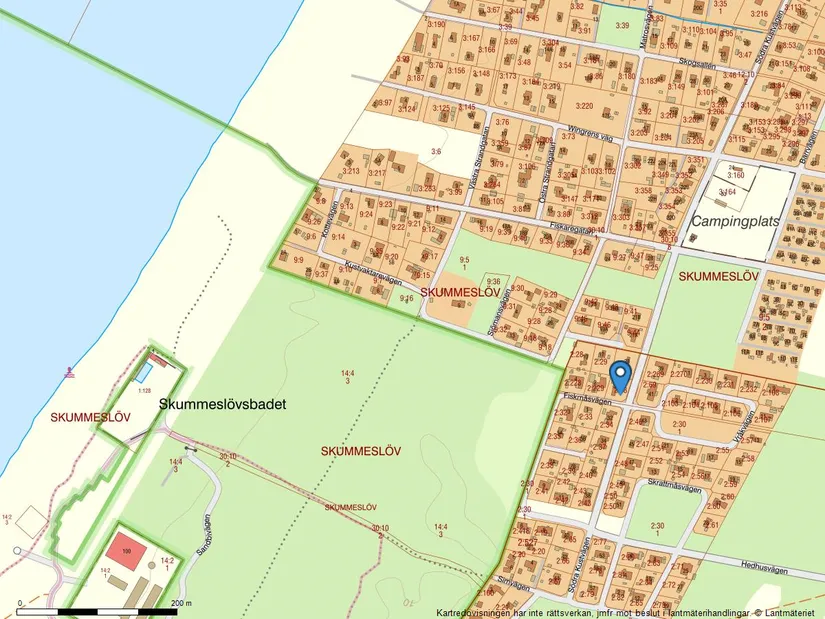 Villa, Södra Kustvägen 30, Skummeslövsstrand, Laholm