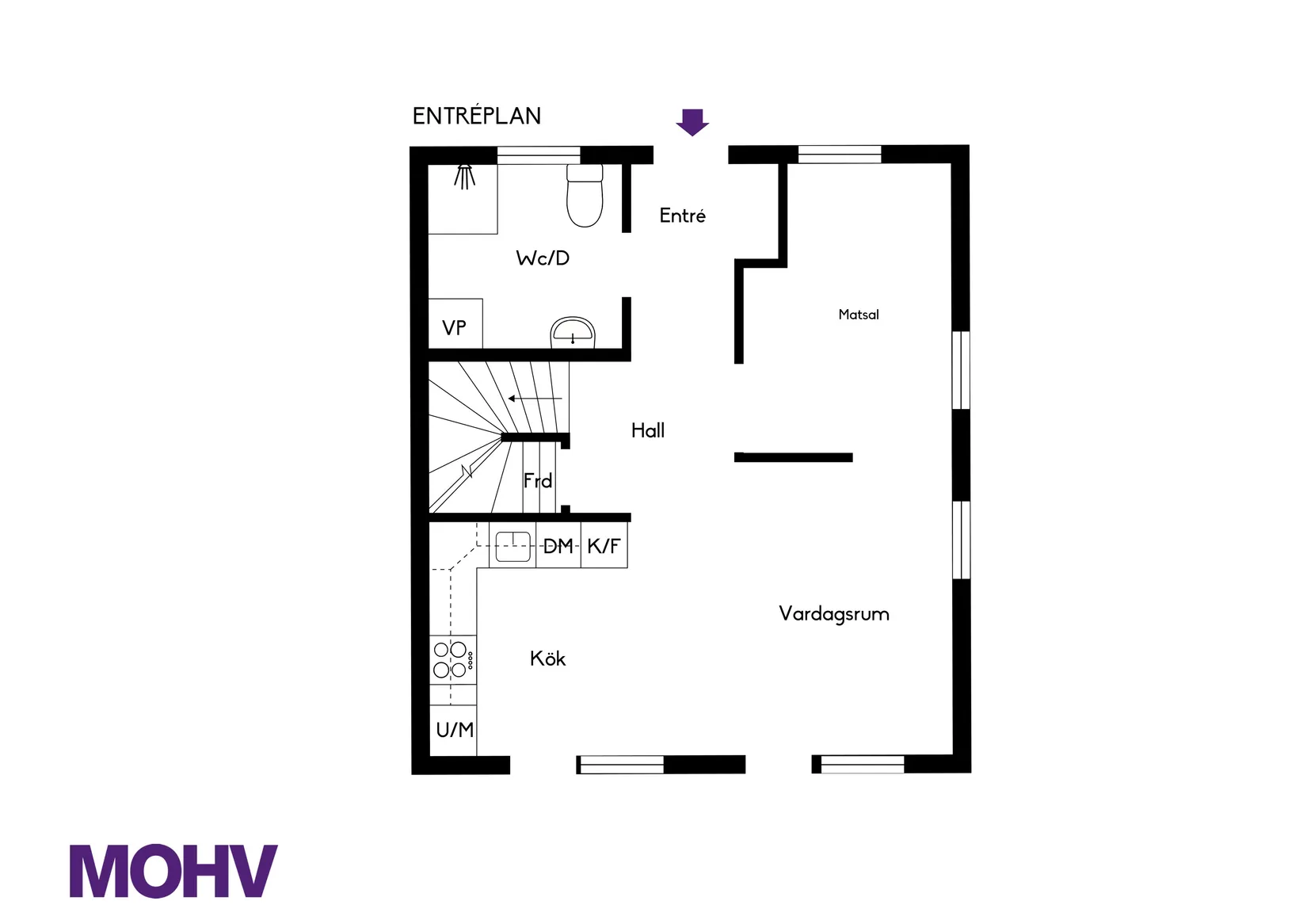 Bostadsrätt, Radhus, Hästängsuddsvägen 27H, Svinninge, Österåker