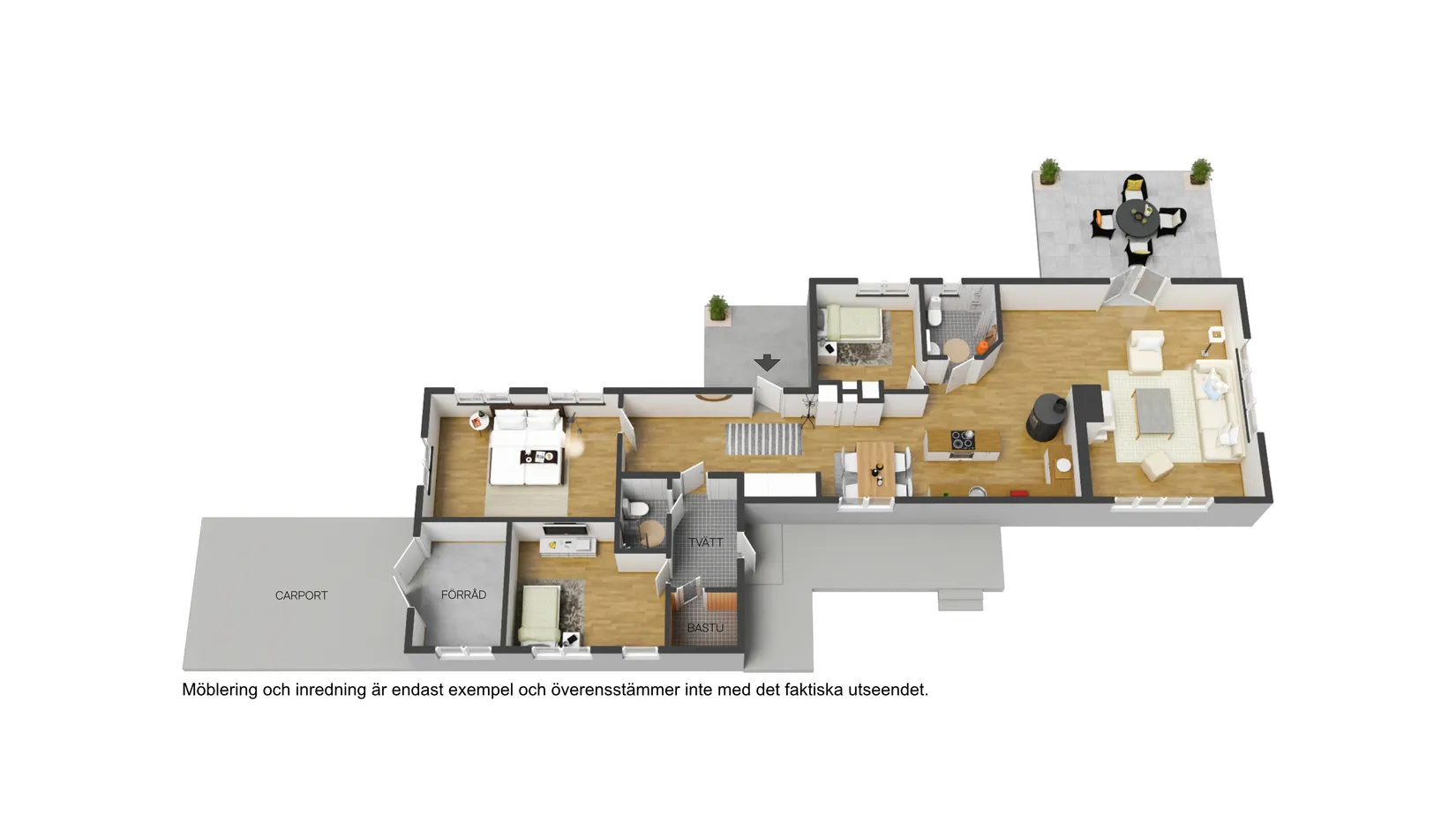 Villa, Bättringsvägen 9, Norrmjöle, Umeå