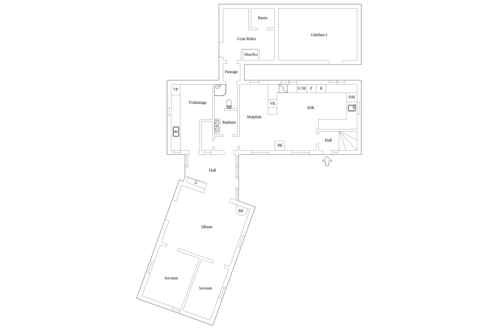Villa, Klockarevägen 7, Lomma - Lilla Lomma, Lomma