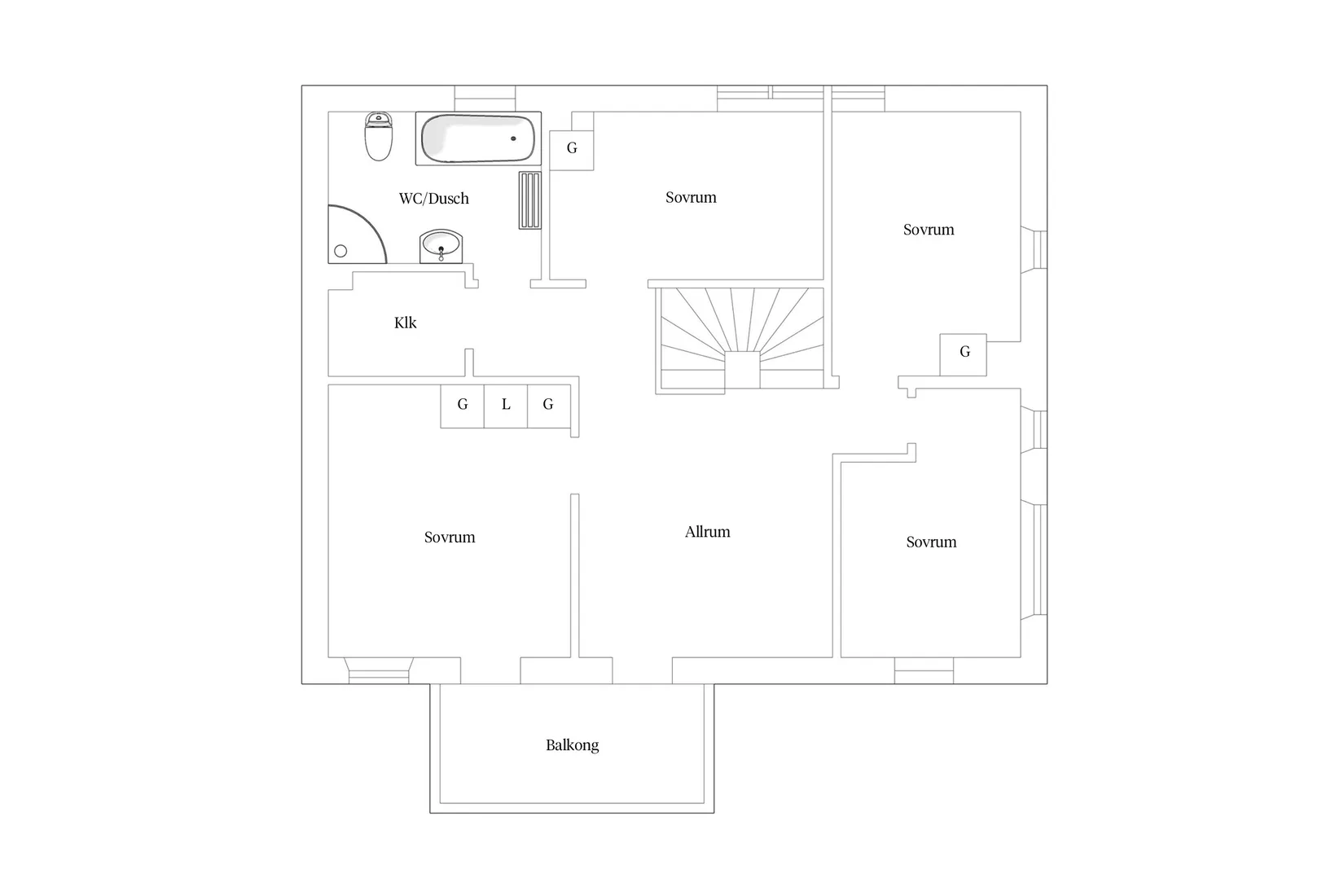 Villa, Radhus, Fiskaregatan 8I, Centralt, Lomma
