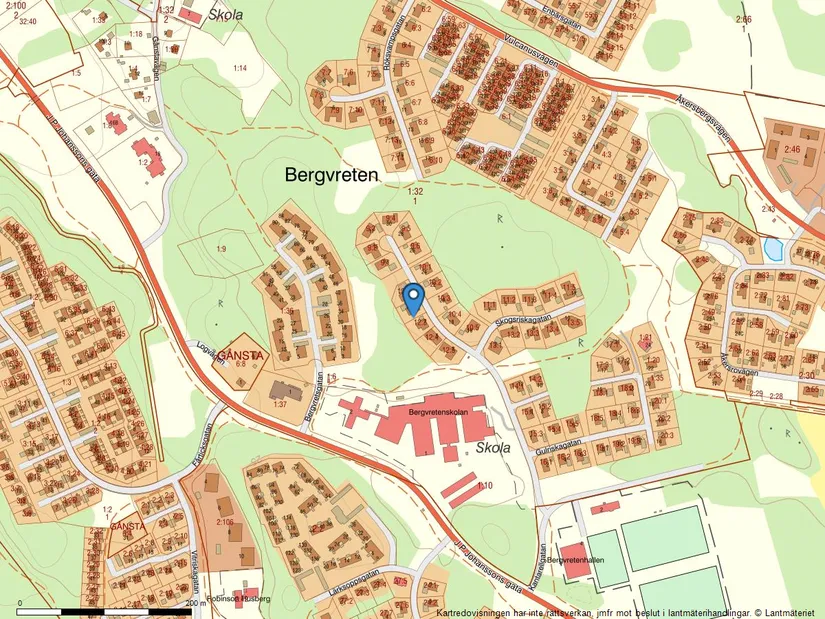 Villa, Kantarellgatan 9, Bergvreten, Enköping