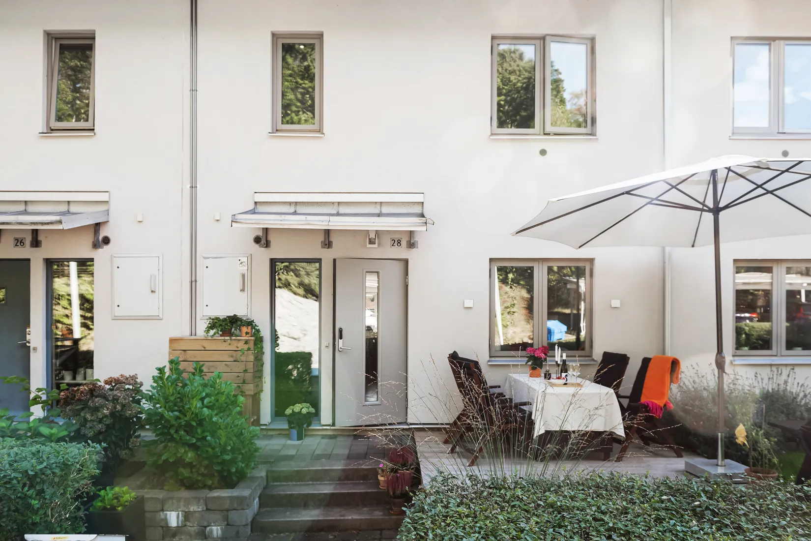 Villa, Radhus, Lilla Korsåsgatan 28, Ängås - Kannebäck, Göteborg