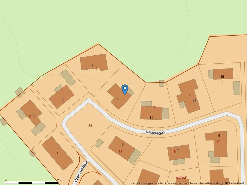 Villa, Närkevägen 9, Gryta, Västerås