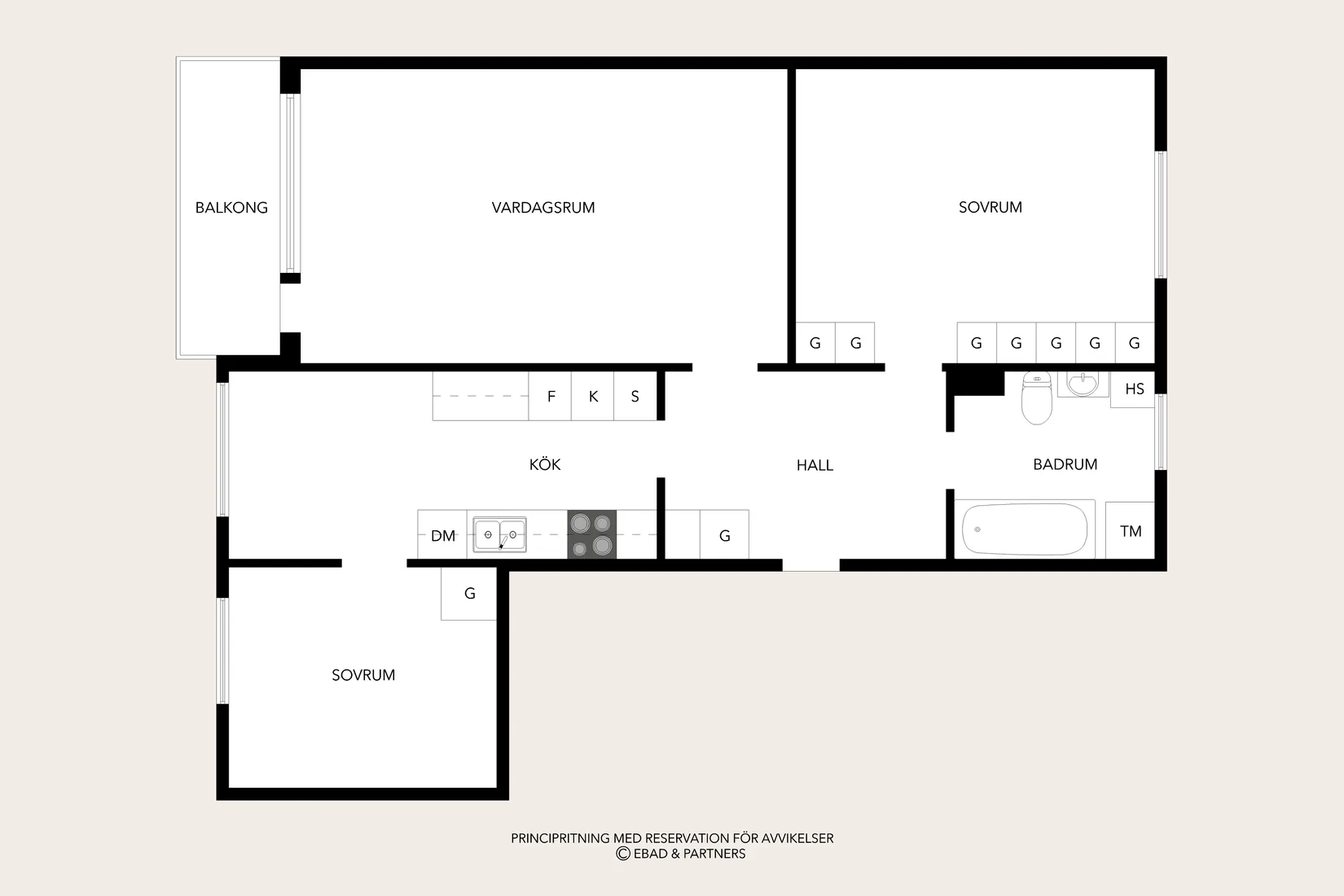 Bostadsrätt, Lillekärr norra 34, Hisings Kärra, Göteborg