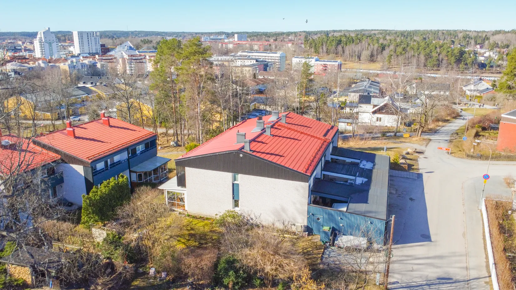 Radhus, Envägen 19, Centrala Väsby, Upplands Väsby