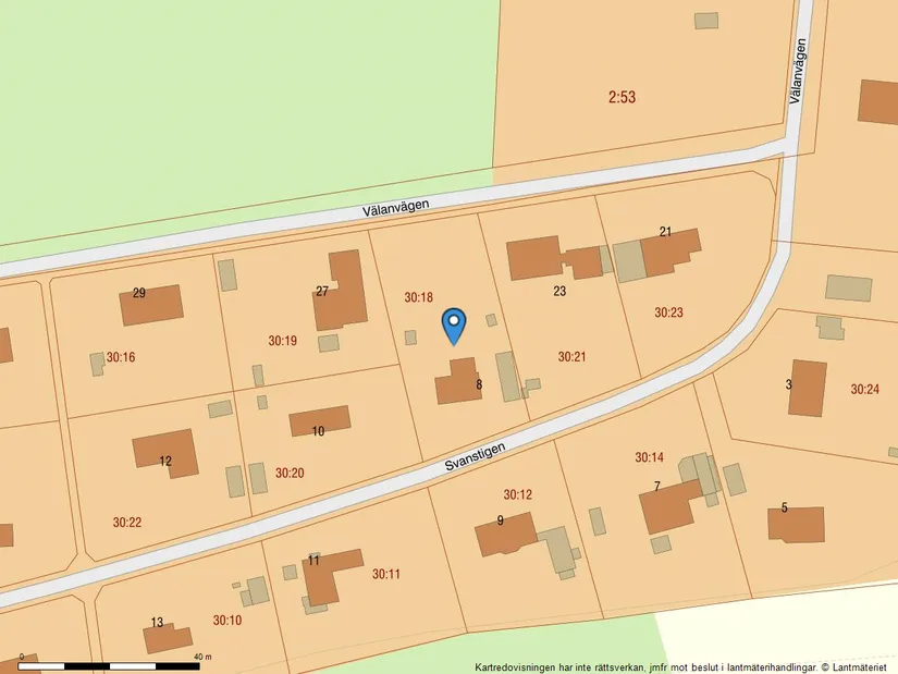Fritidshus, Svanstigen 8, Saxtorpsskogen, Landskrona