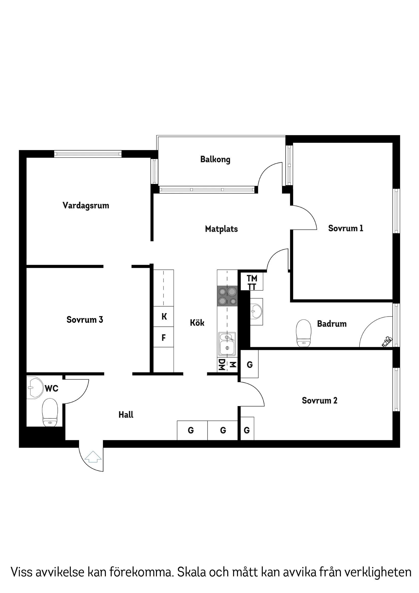 Bostadsrätt, Kampementsgatan 4, Gärdet, Stockholm