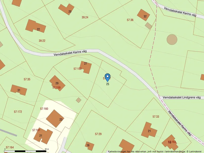 Tomt, Vemdalsskalet Karins väg 25, 	Vemdalsskalet, Härjedalen