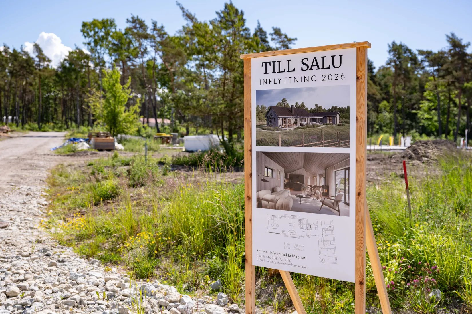 Tomt, Västergarn Ammor 914J, Västra Gotland - Västergarn med omnejd, Gotland