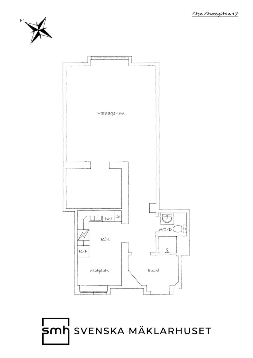 Bostadsrätt, Sten Sturegatan 17, Lorensberg, Göteborg