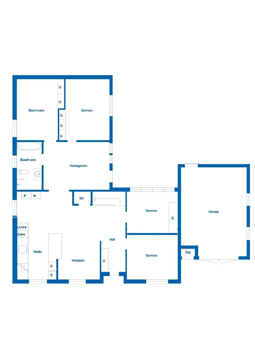 Villa, Skillingagatan 36, Centralt, Gnesta