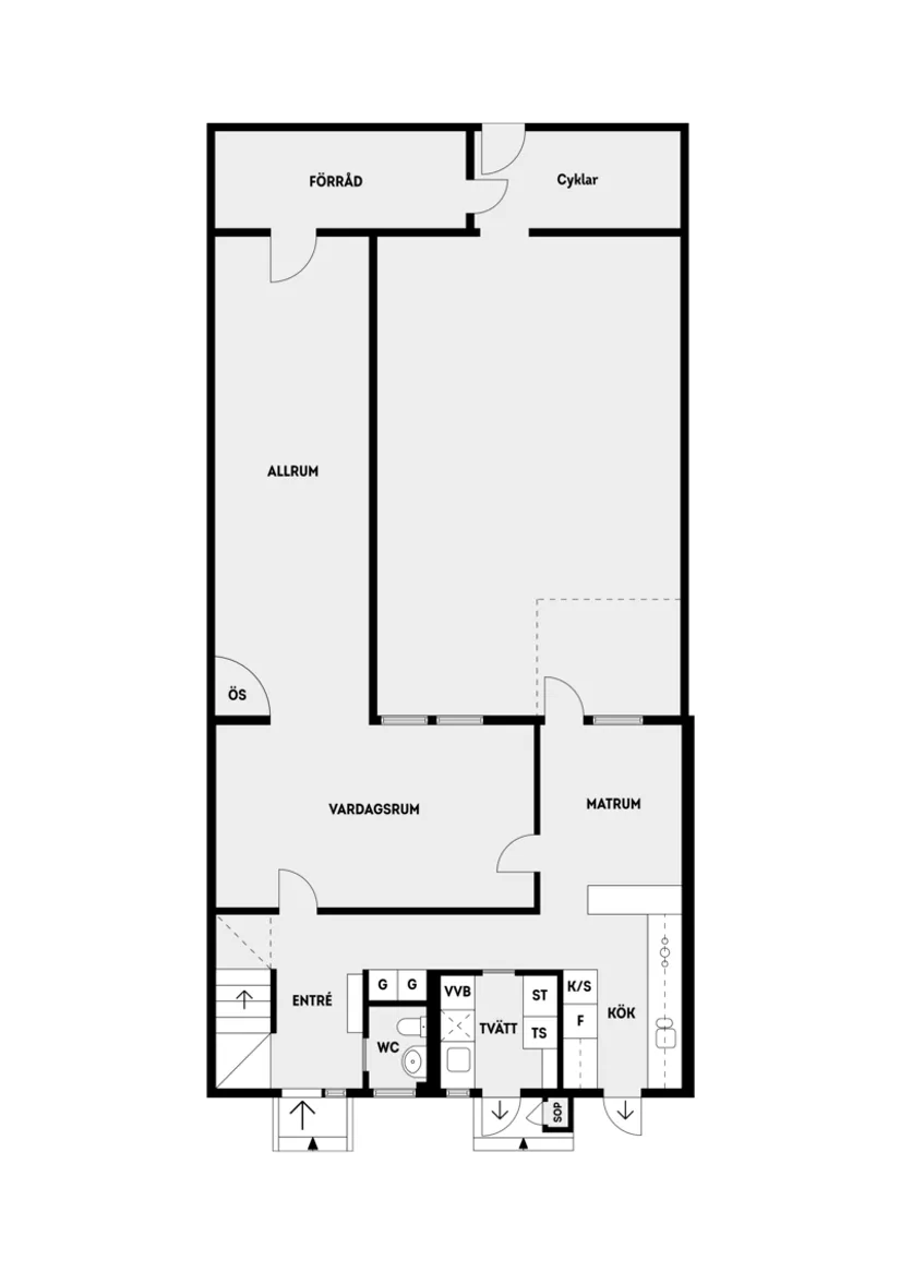 Villa, Radhus, Anbudsvägen 119, Erikslund, Täby