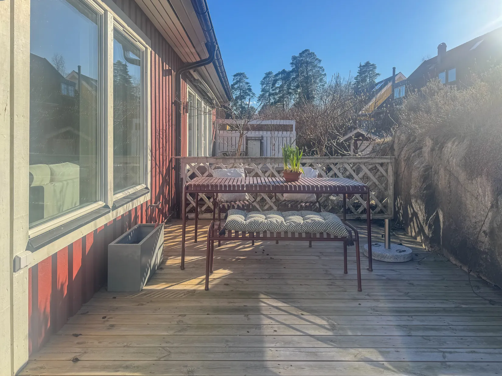 Radhus, Korsfararvägen 96, Gångsätra, Lidingö