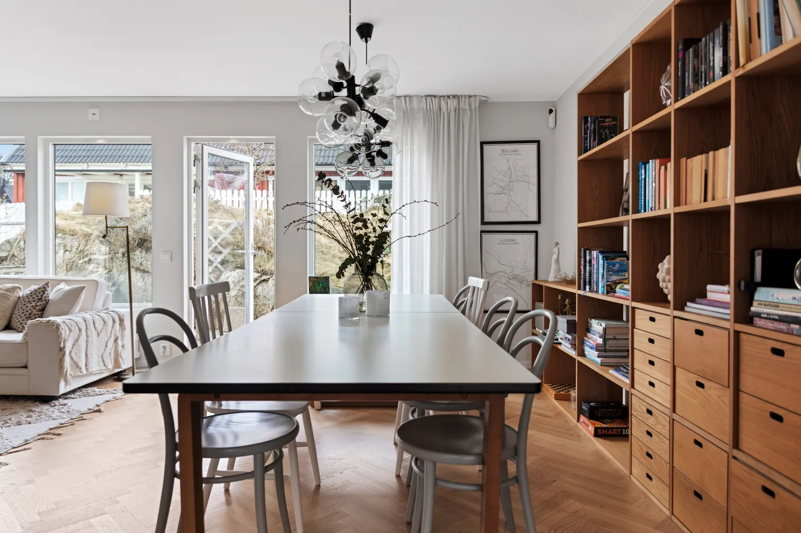 Radhus, Korsfararvägen 96, Gångsätra, Lidingö