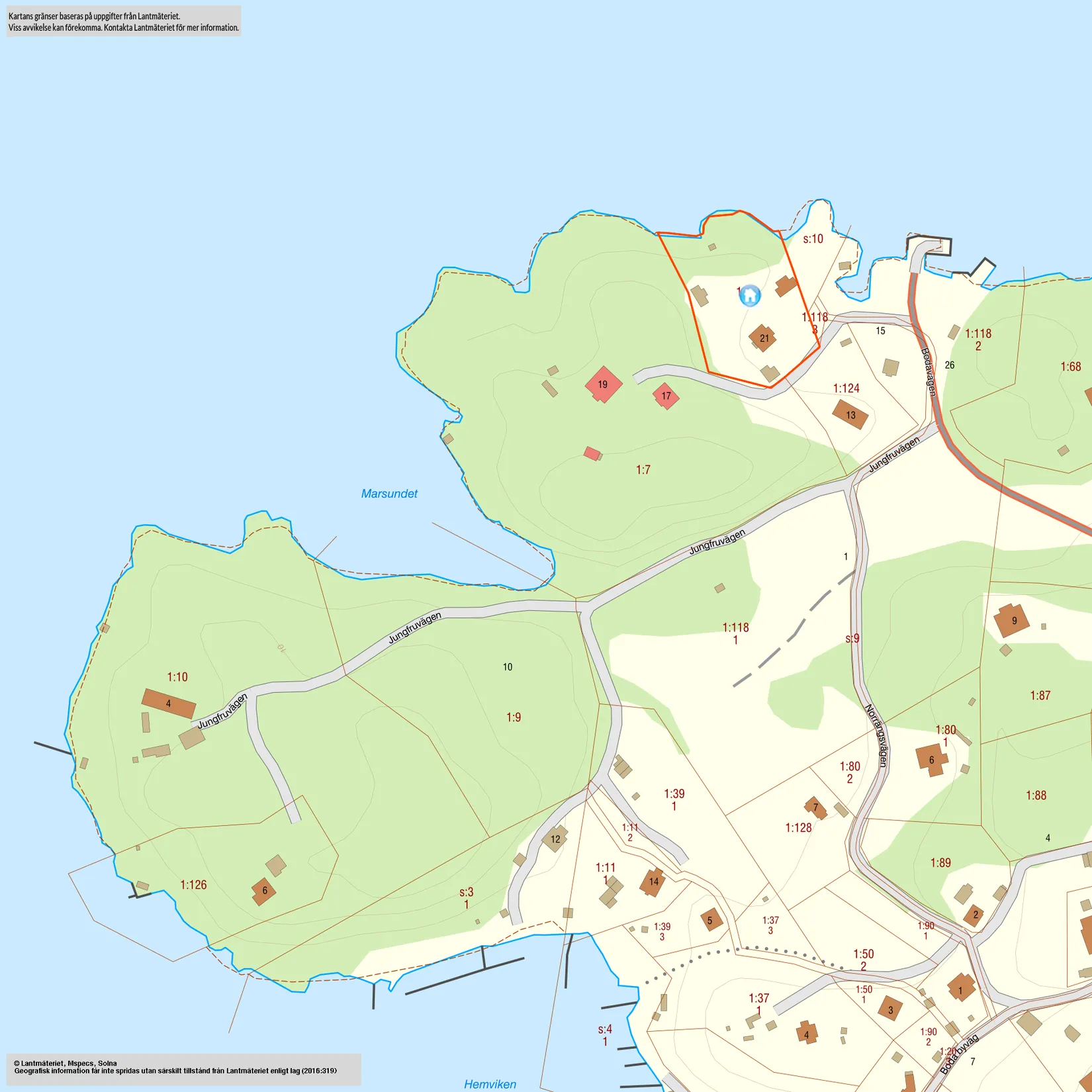 Villa, Bodavägen 21, Boda, Värmdö