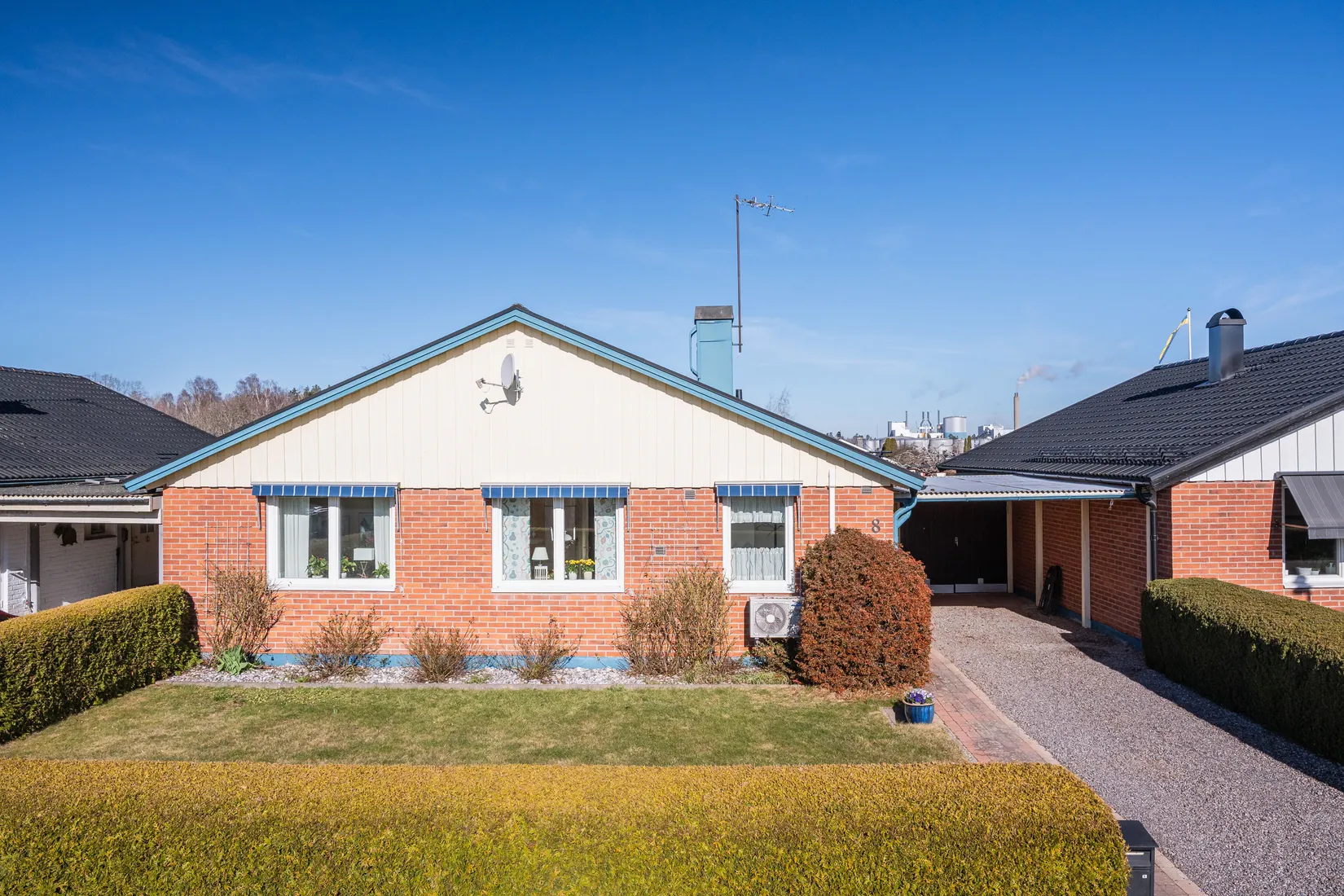 Villa, Radhus, Hyttgatan 8, Lindö, Norrköping