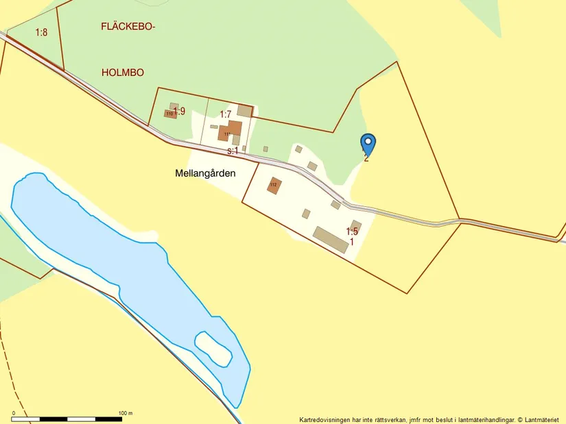 Gård/Skog, Fläckebo Holmbo 112, Sala