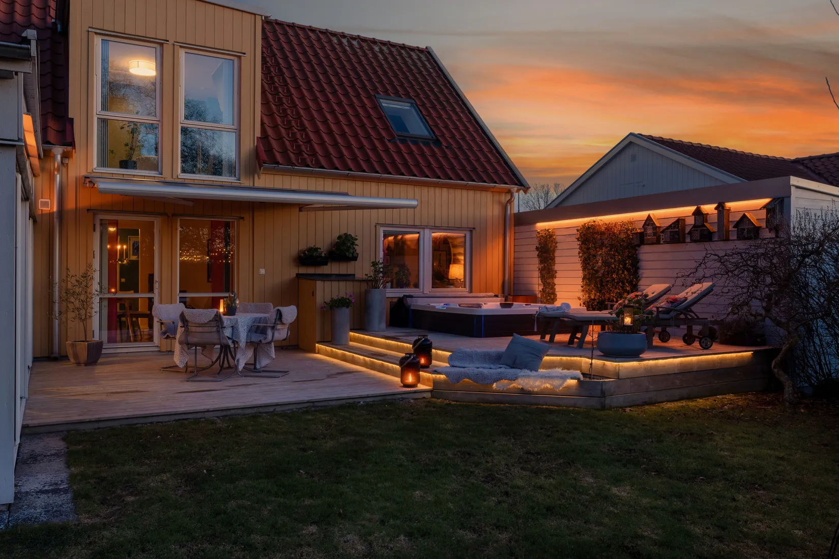 Radhus, Vendelvägen 33, Söndrum - Kyrkbyn, Halmstad