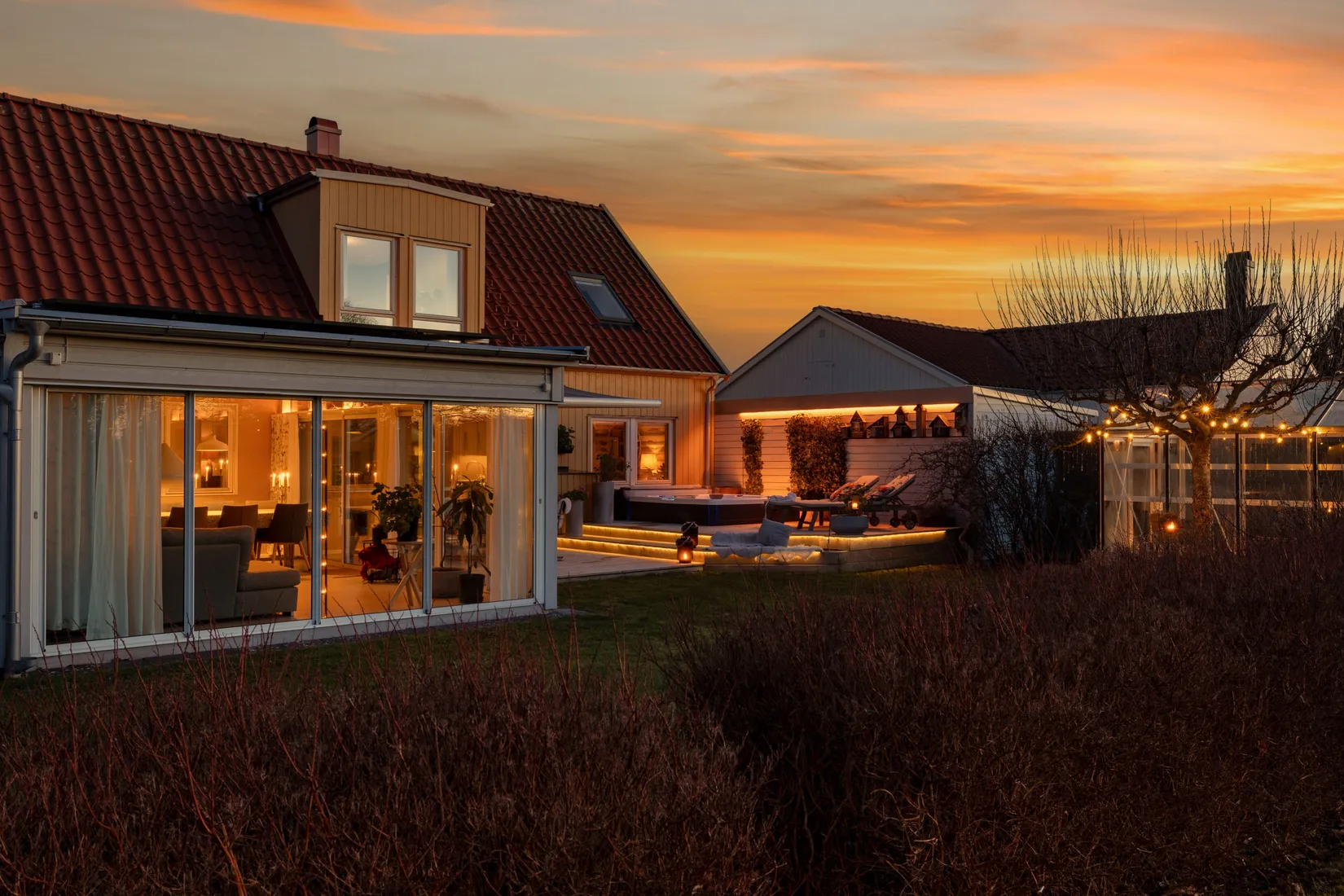 Radhus, Vendelvägen 33, Söndrum - Kyrkbyn, Halmstad