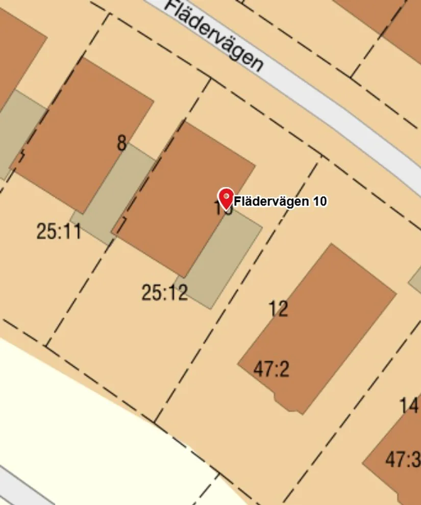 Villa, Radhus, Flädervägen 10, Bollstanäs, Upplands Väsby