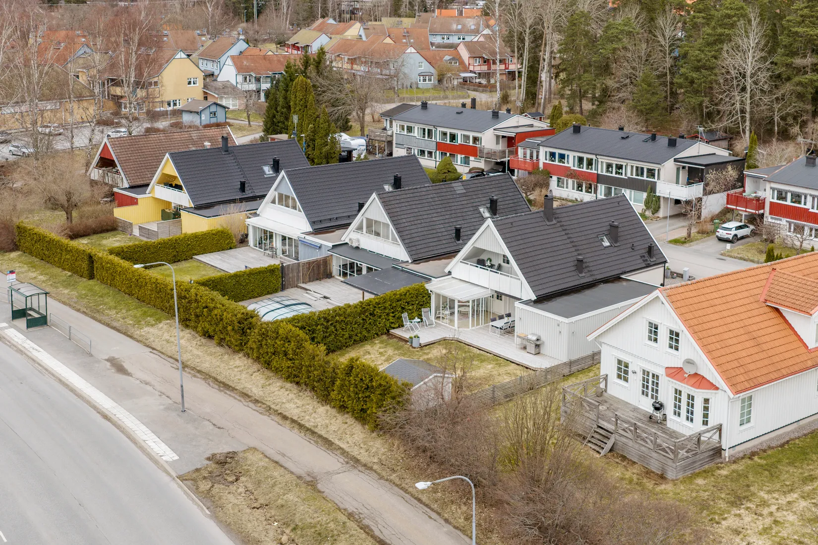 Villa, Radhus, Flädervägen 10, Bollstanäs, Upplands Väsby