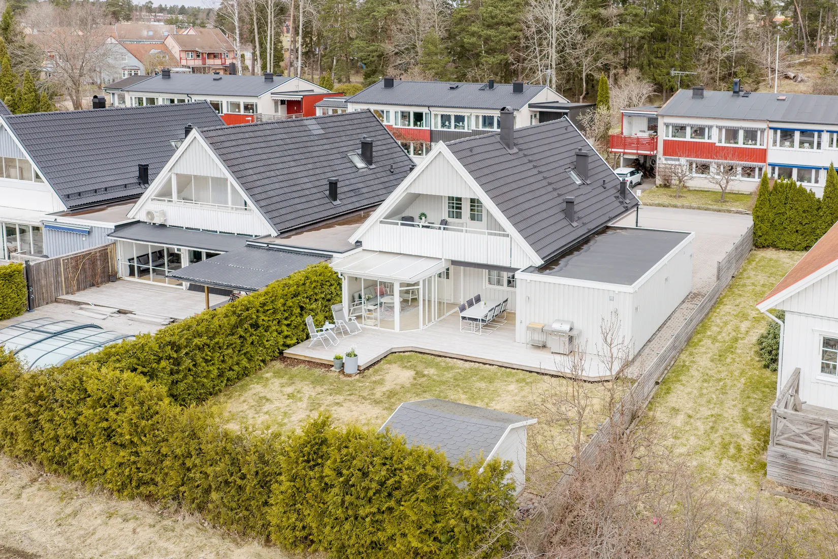 Villa, Radhus, Flädervägen 10, Bollstanäs, Upplands Väsby