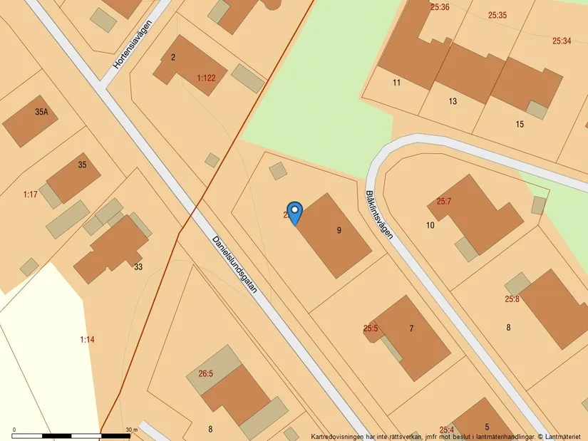 Villa, Blåklintsvägen 9, Flora, Ängelholm