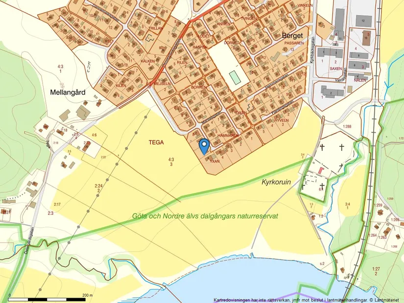 Villa, Mantalsgatan 6, Ytterby, Kungälv