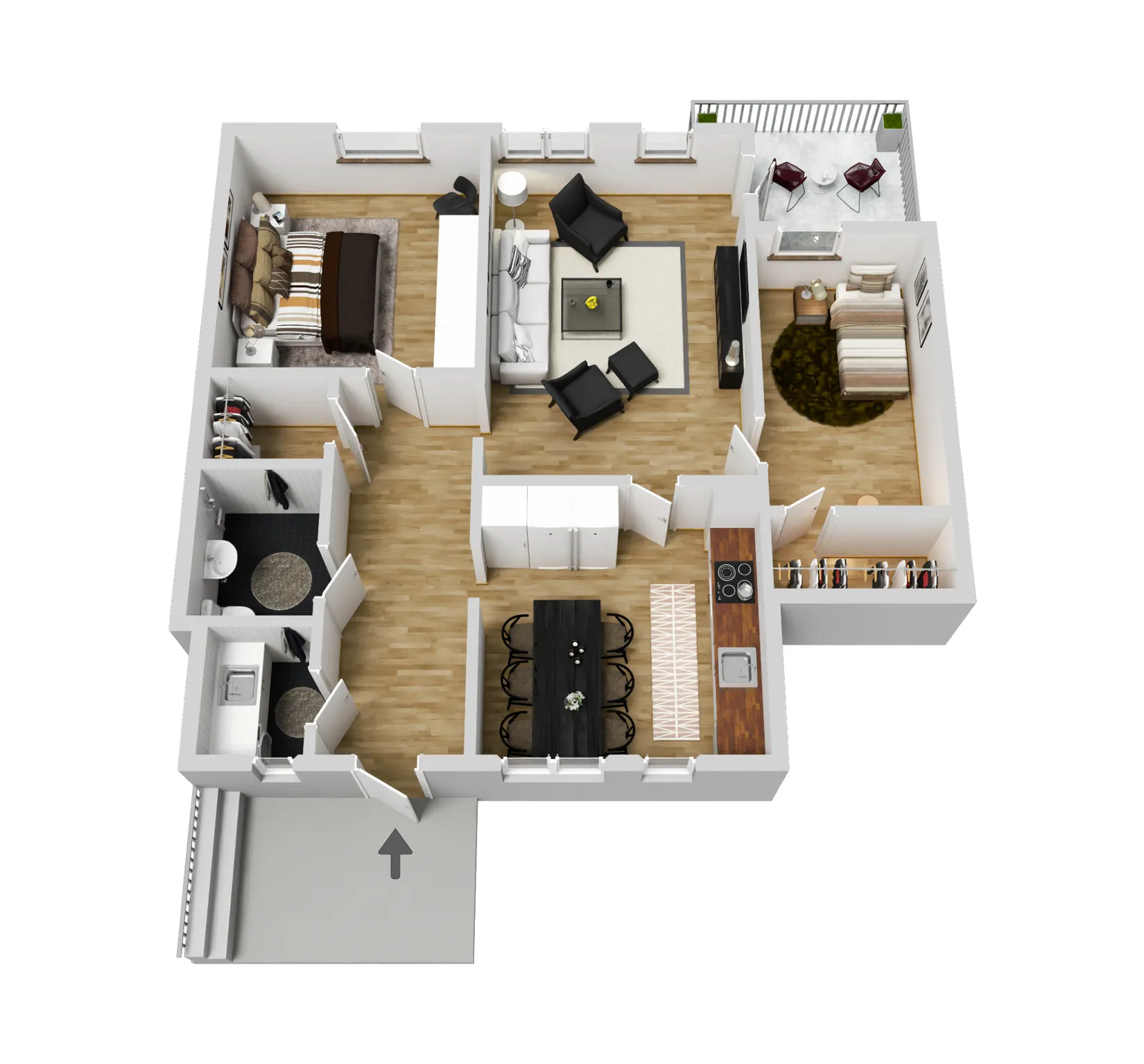 Bostadsrätt, Gryningsvägen 2D, Furulund, Partille