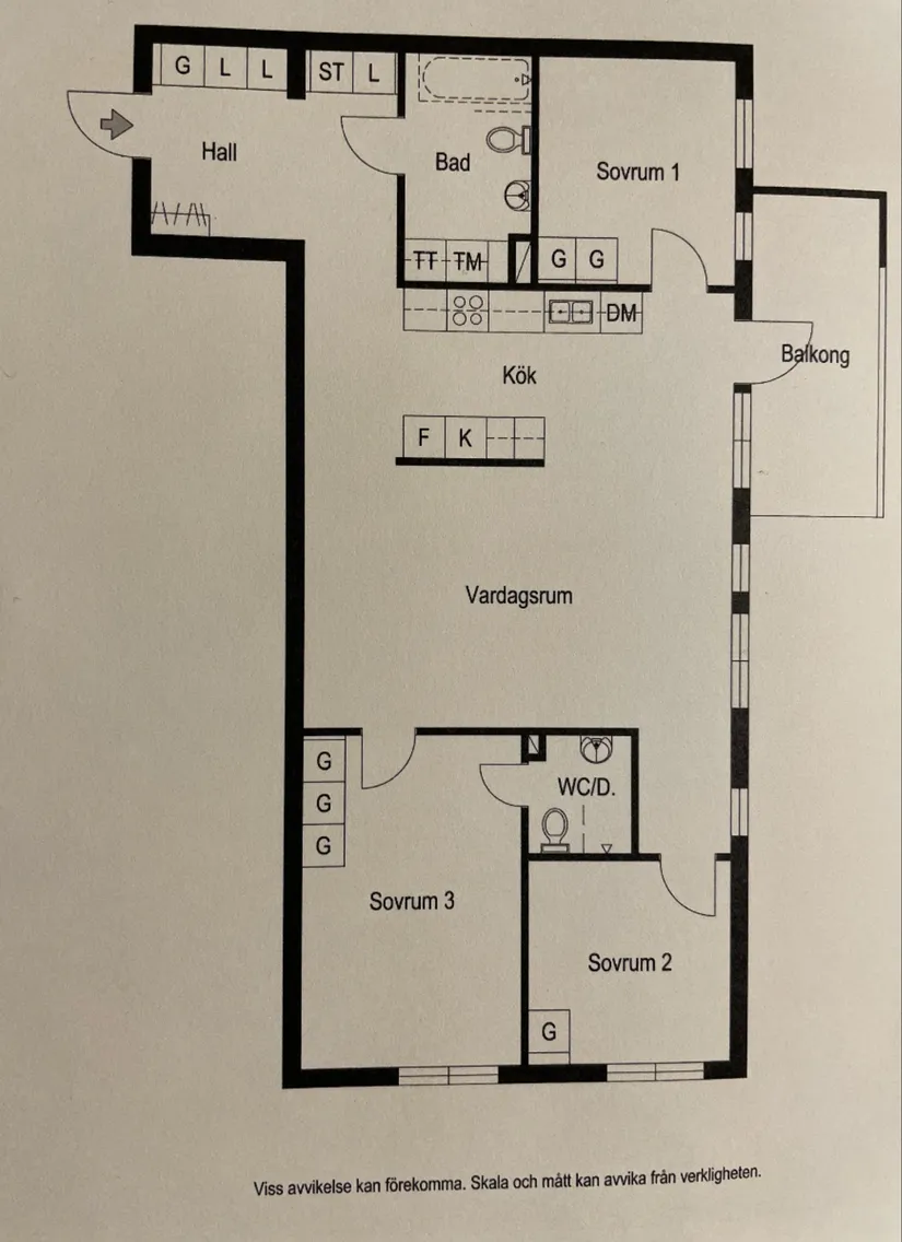 Bostadsrätt, Drottning Kristinas esplanad 63, Ulriksdal, Solna