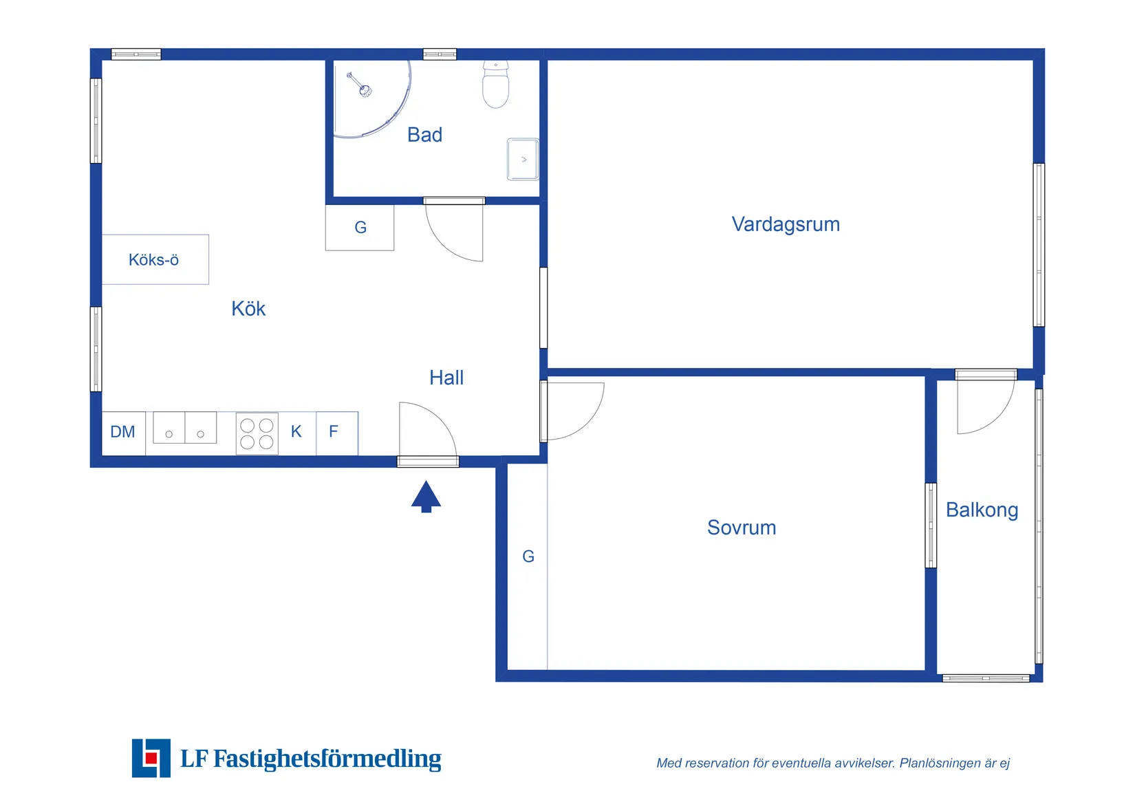Bostadsrätt, Rundelsgatan 3D, Skurup