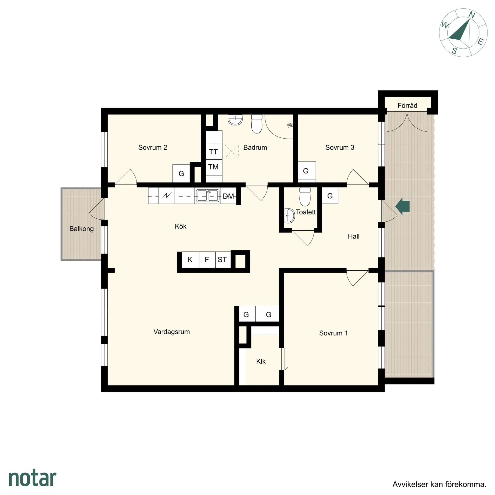Bostadsrätt, Häggatan 8, Vallentuna