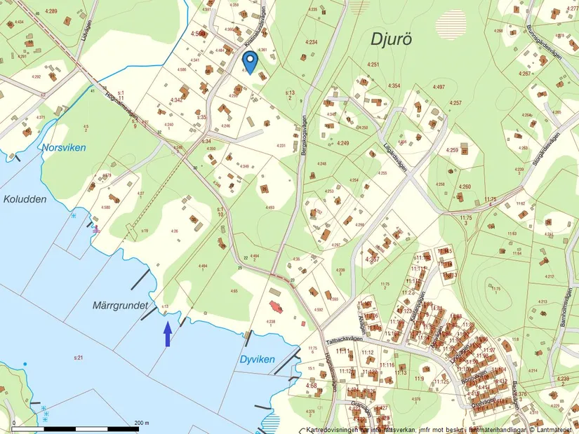 Villa, Kristinelundsvägen 9, Djurö, Värmdö