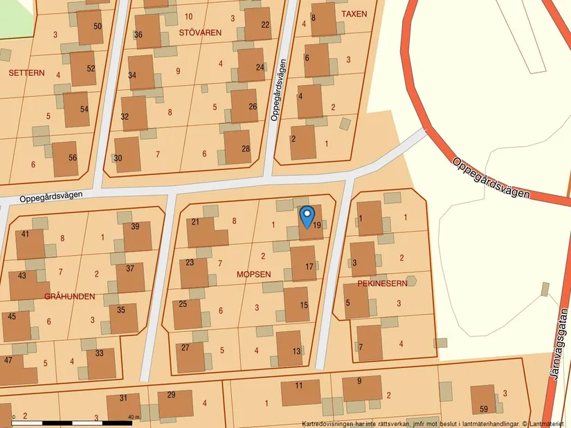 Villa, Oppegårdsvägen 19, Kumla