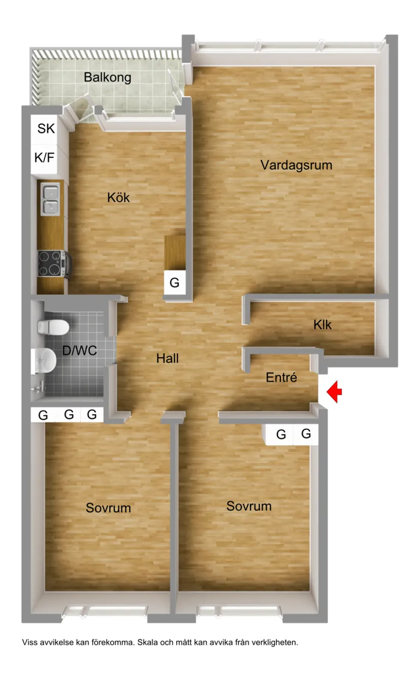 Bostadsrätt, Vesslevägen 26, Lidingö/Näset, Lidingö