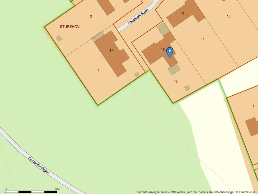 Villa, Kastanjevägen 15, Laröd, Helsingborg