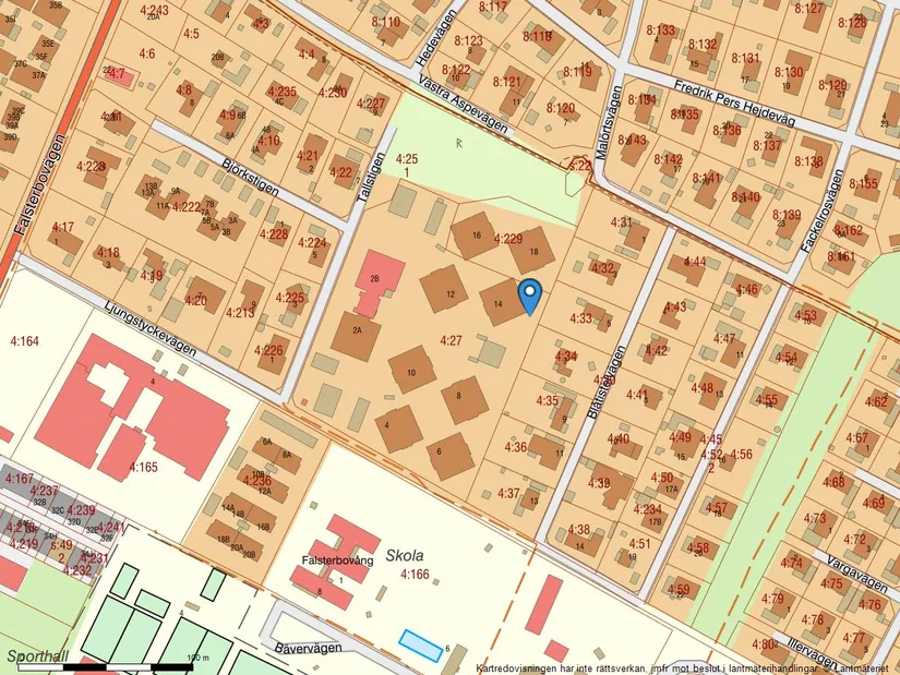Bostadsrätt, Tallstigen 14, Falsterbo, Vellinge