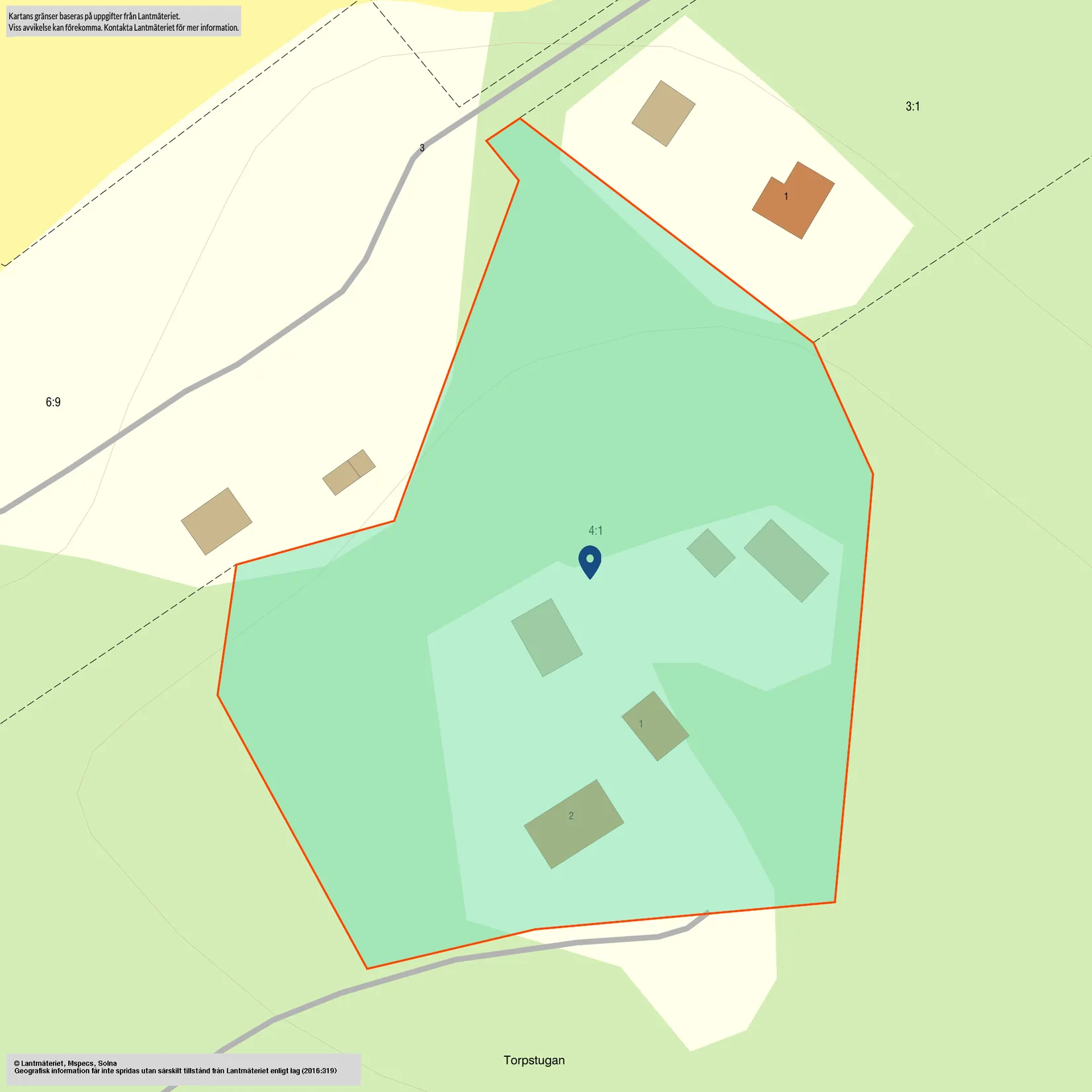 Villa, Nykyrka Torpstugan 1, Lantligt, Nyköping