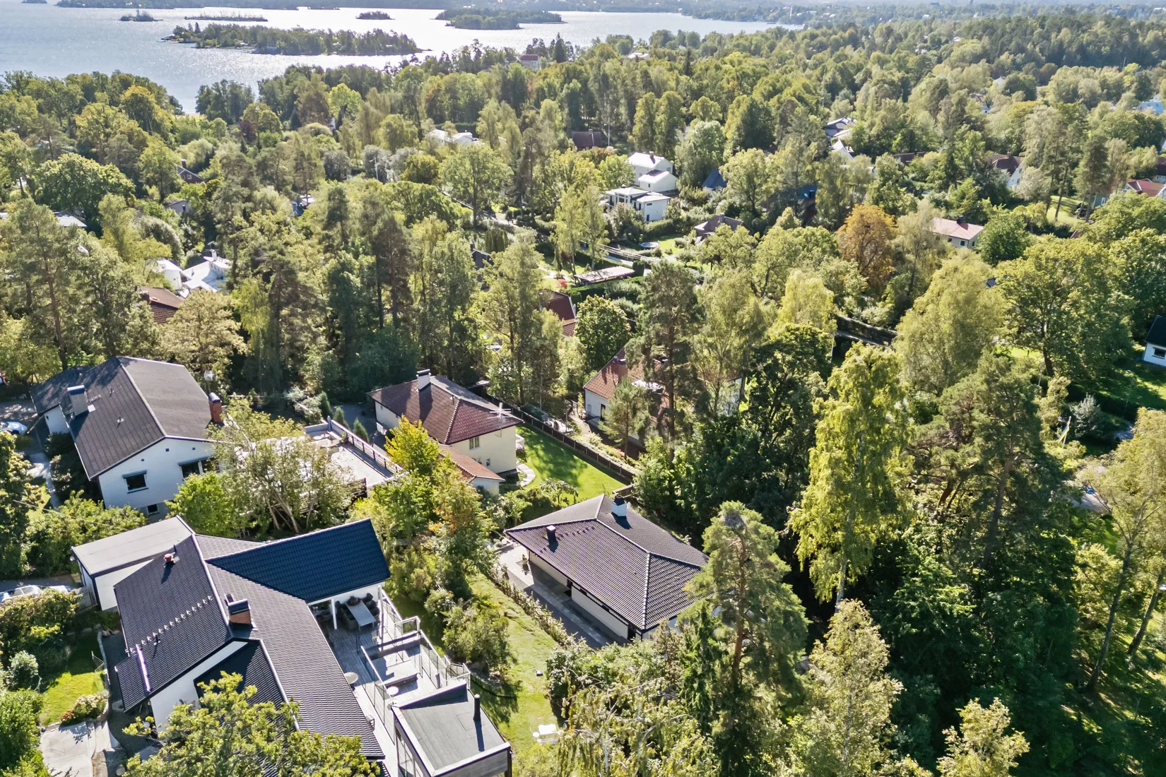 Villa, Höglandsvägen 29A, Näsbypark Sjösidan, Täby