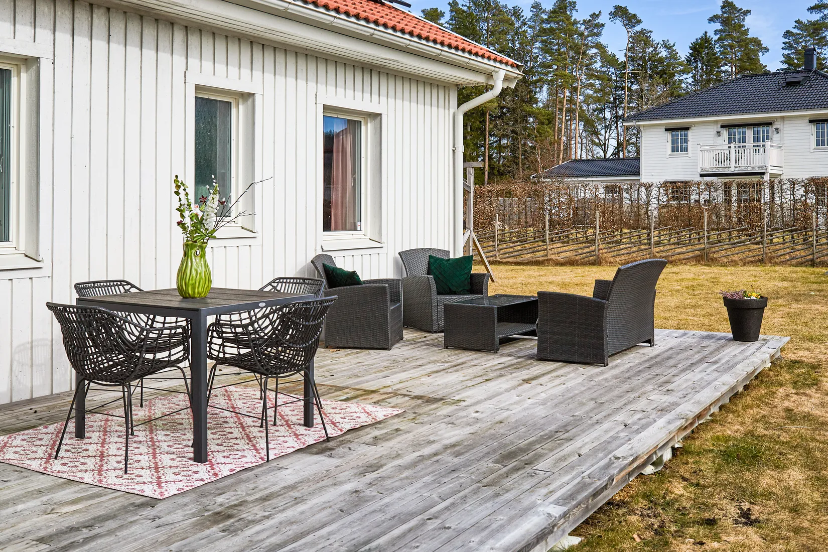 Villa, Bäckängsvägen 12, Sätila, Mark