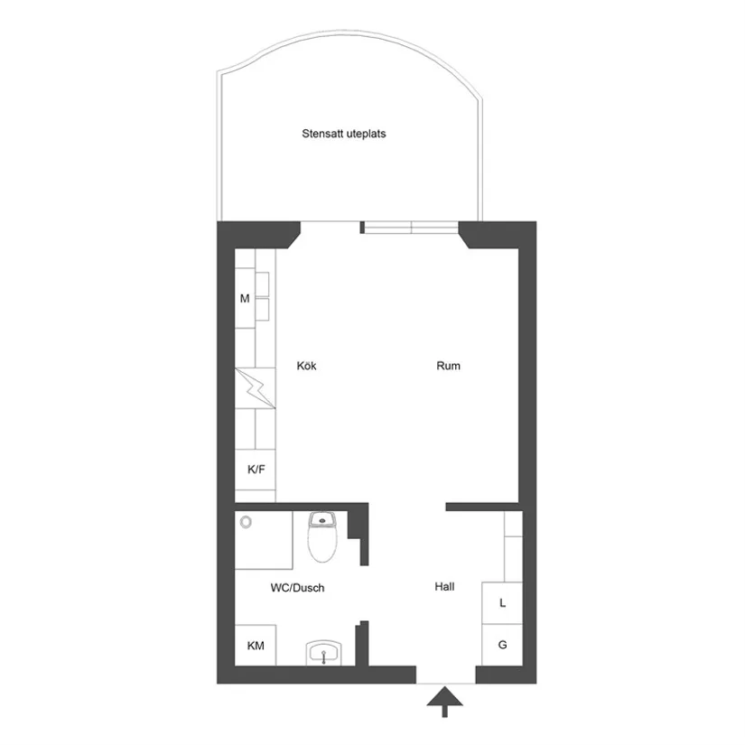 Bostadsrätt, Slottsgatan 90, Norrköping, Norr, Norrköping