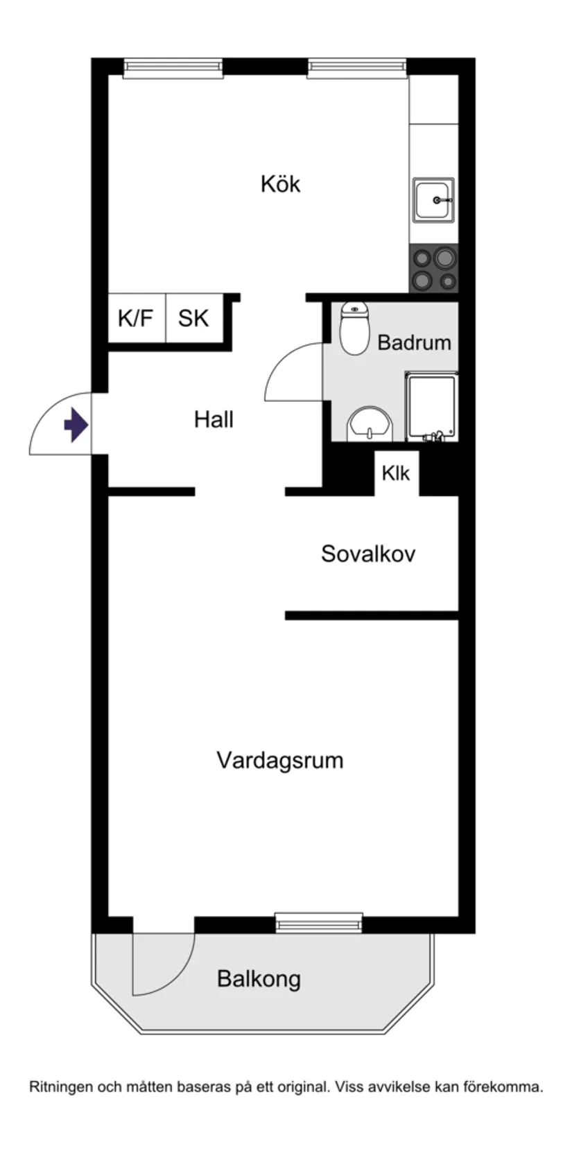 Bostadsrätt, Malmögatan 4A, Eneborg, Helsingborg